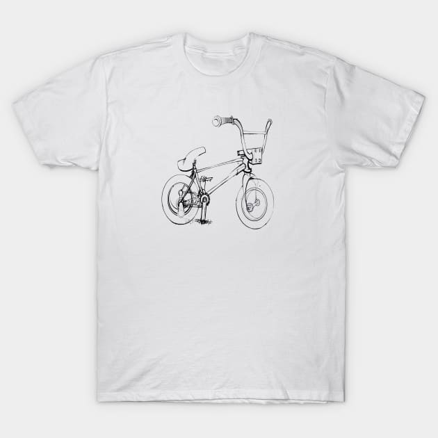 BMX BIKE T-Shirt by IAN TOVEY ILLUSTRATOR